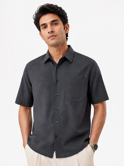 Stone Grey Bamboo Shirt - Shirt | MyDesignation