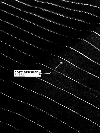 Striped: Jet Black - Shirt | MyDesignation