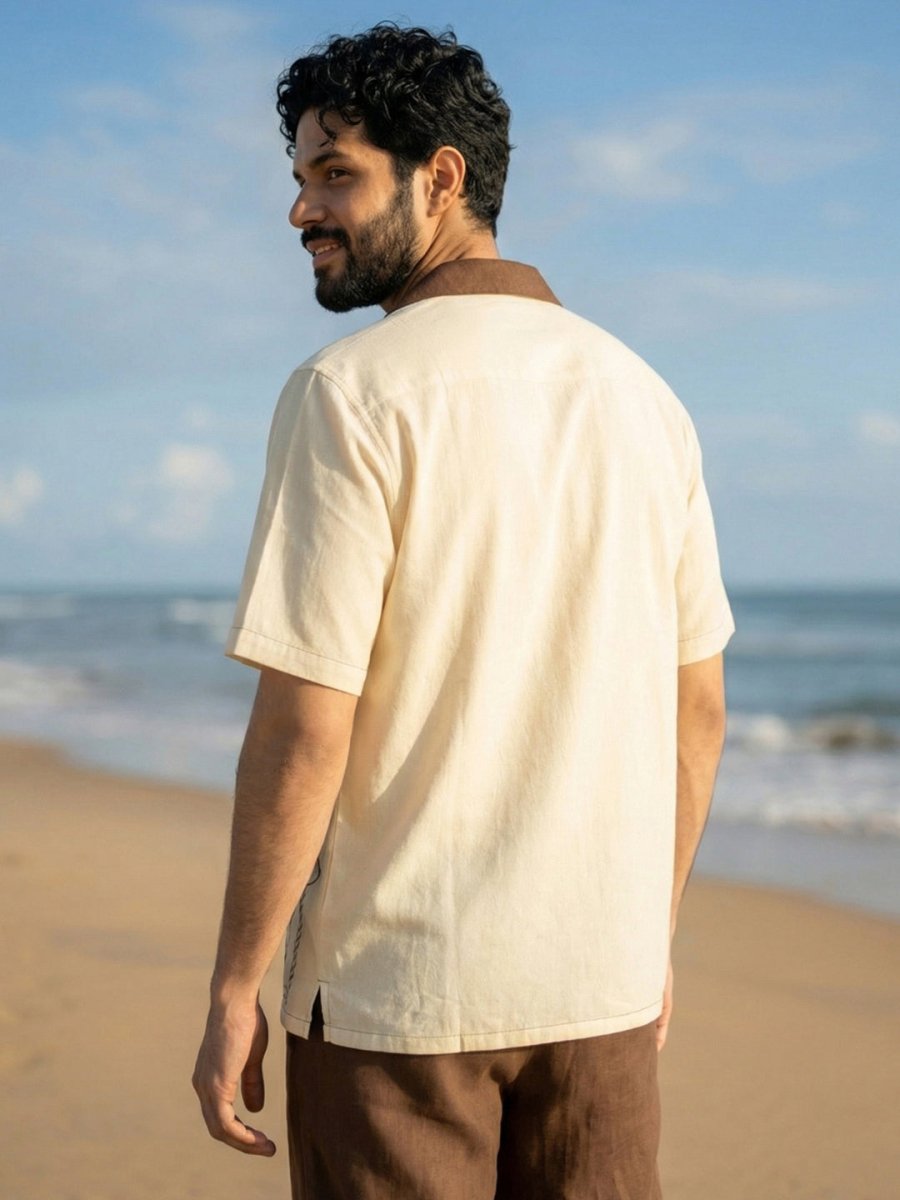 Summer Embroidered Shirt - Men Shirt | Mydesignation