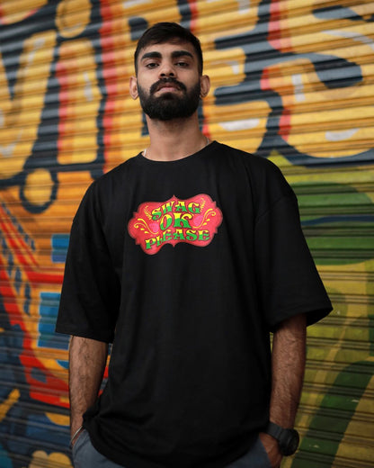 Swag - Men Oversized T-shirt | Mydesignation