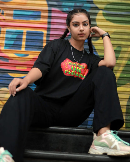 Swag - Women Oversized T-shirt | Mydesignation