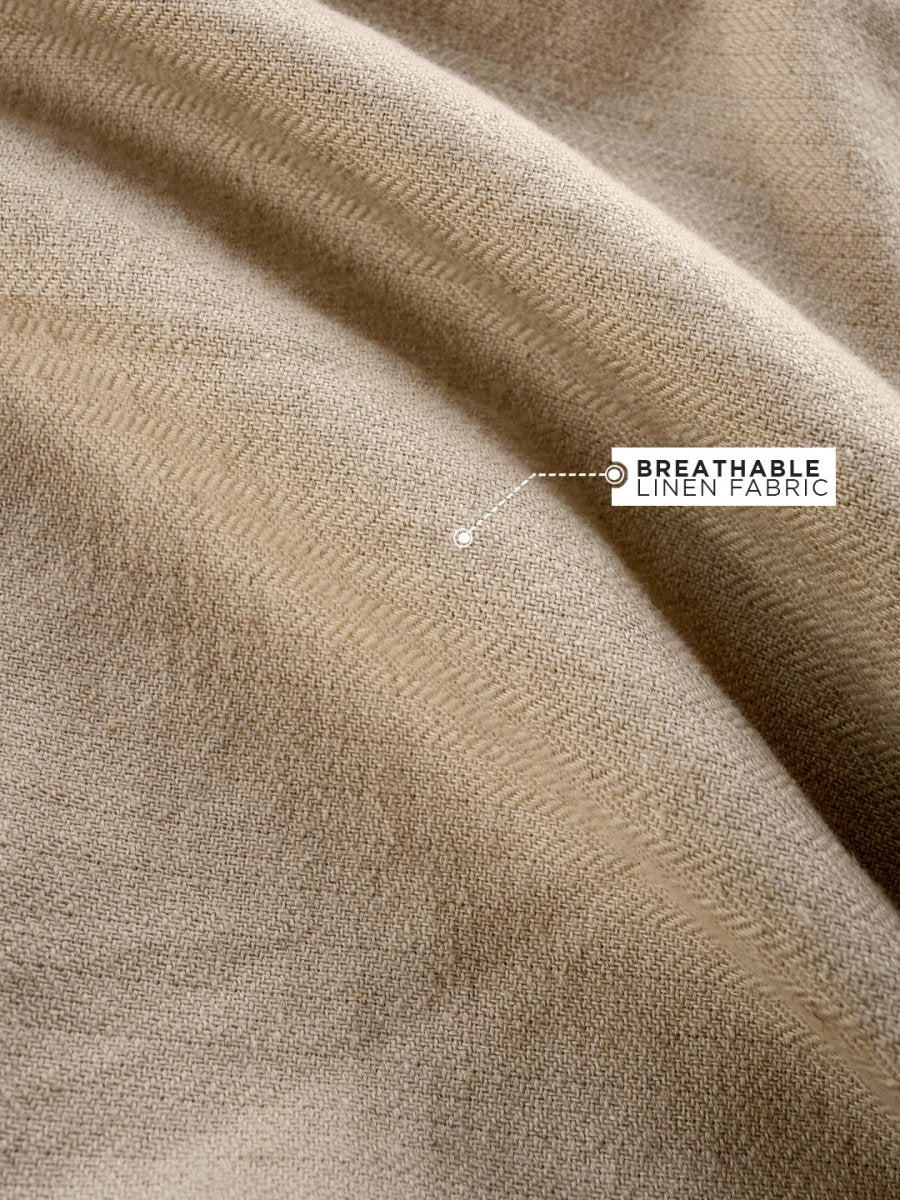 Tan Linen Pant - Pants | MyDesignation