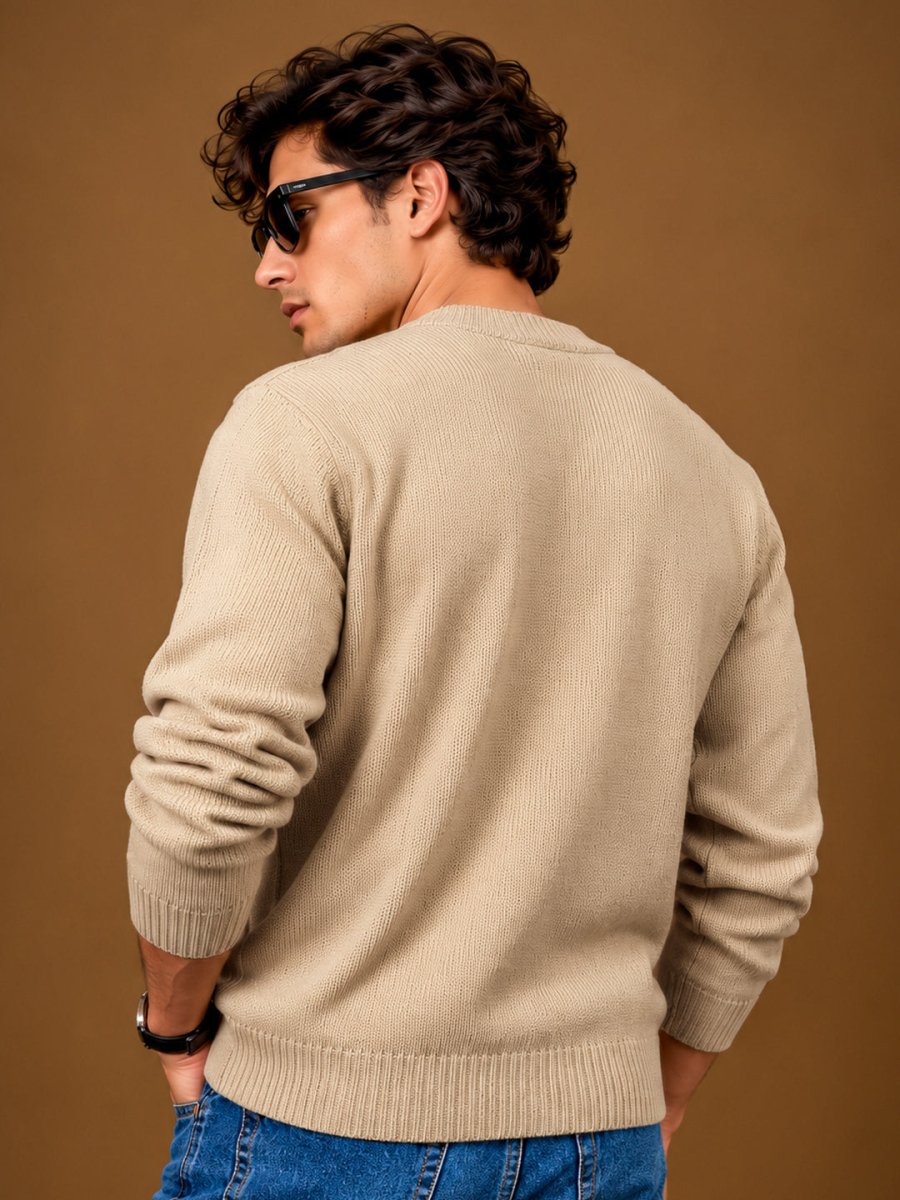 Tan Sweater - Sweater | MyDesignation
