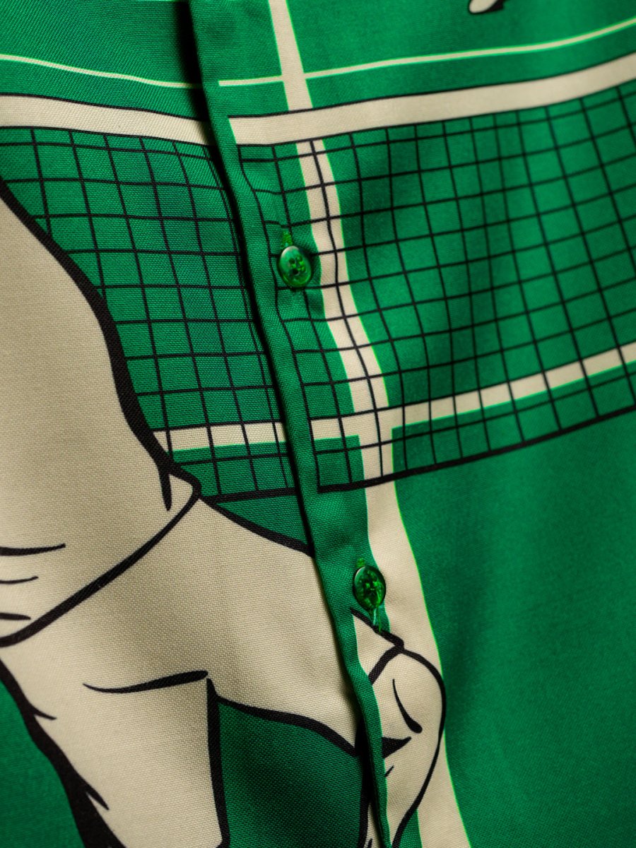 Tennis Embroidered Shirt - Sports Edition | Mydesignation