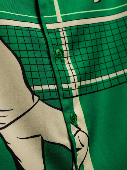 Tennis Embroidered Shirt - Sports Edition | Mydesignation