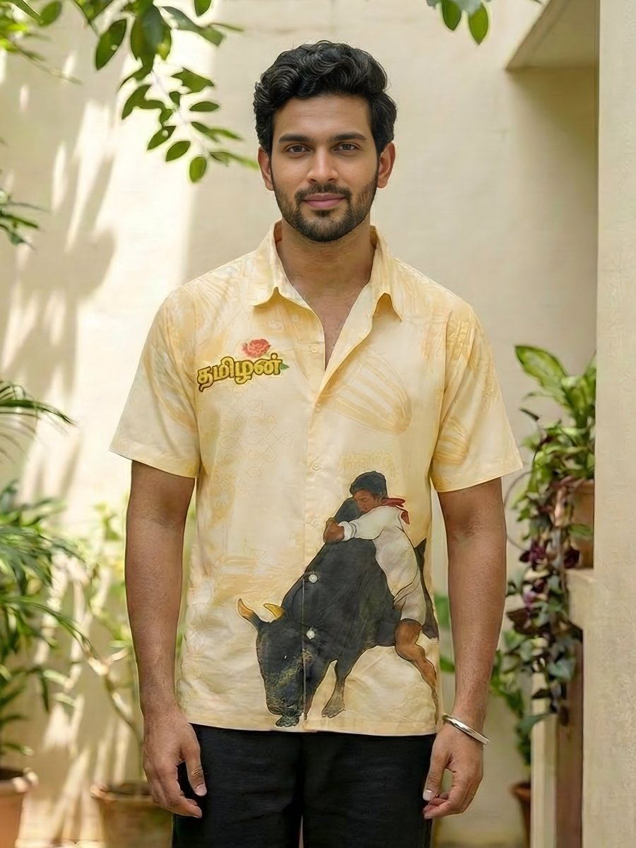 Thamizhan Shirt - Men Shirt | Mydesignation