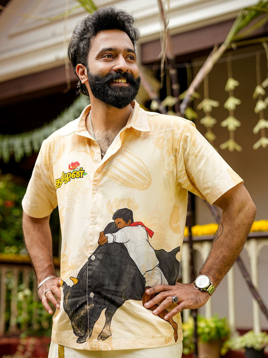 Thamizhan Shirt - Pongal Special | Mydesignation