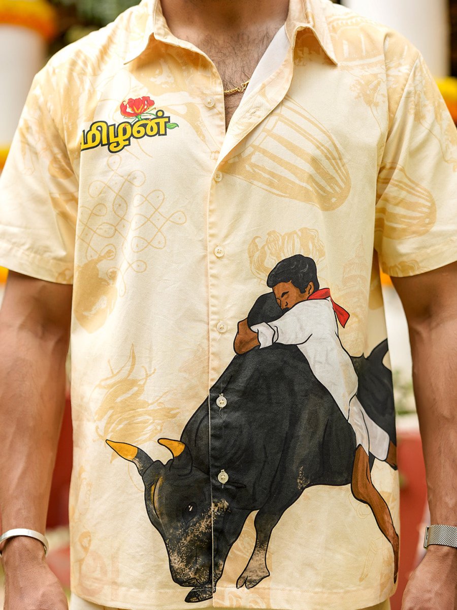 Thamizhan Shirt - Pongal Special | Mydesignation