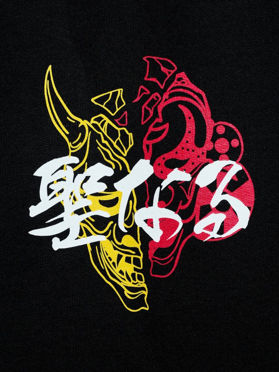 Theyyam Samurai - Oversized T-shirt | Mydesignation
