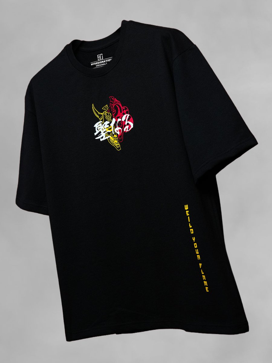 ymym SAMA 専用 Buy Theyyam Samurai Tshirt | Oversized Cotton Tee | Mydesignation