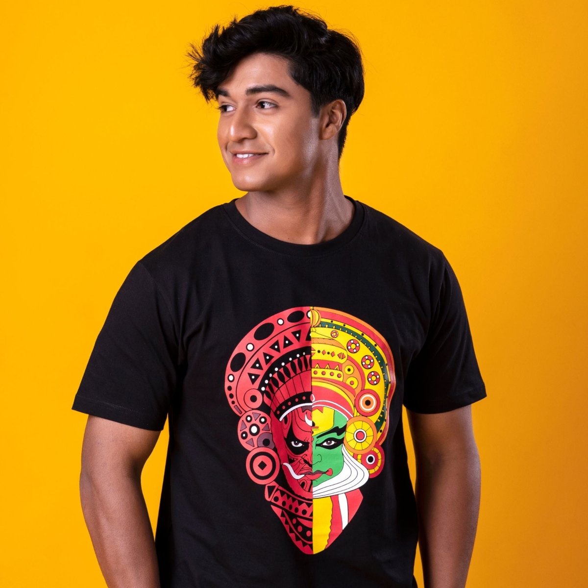 Theyyam Tshirt - Kathakali Theyyam Fusion - Men&