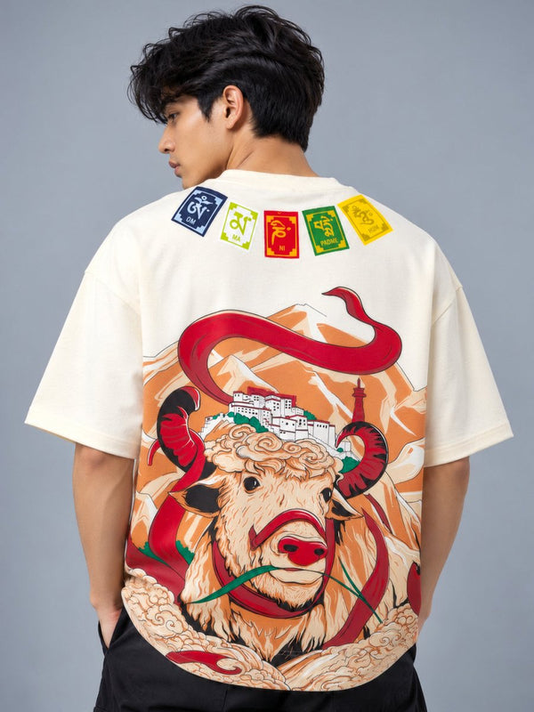 Tibetan Yak - Oversized T-shirt | MyDesignation