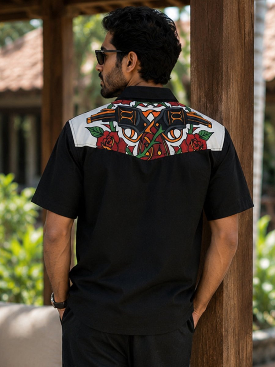 Tiger Embroidered - Shirt | MyDesignation
