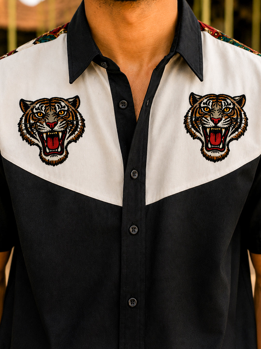 Tiger Embroidered