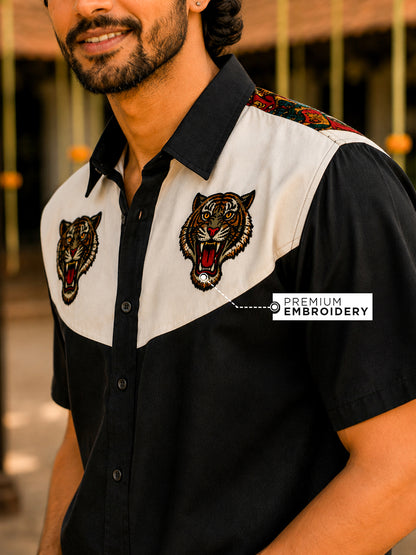 Tiger Embroidered