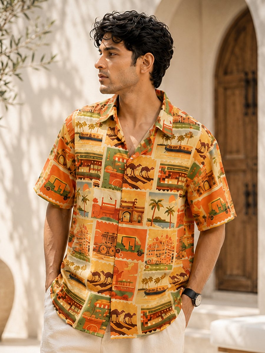 Travel Stamp - Shirt | MyDesignation