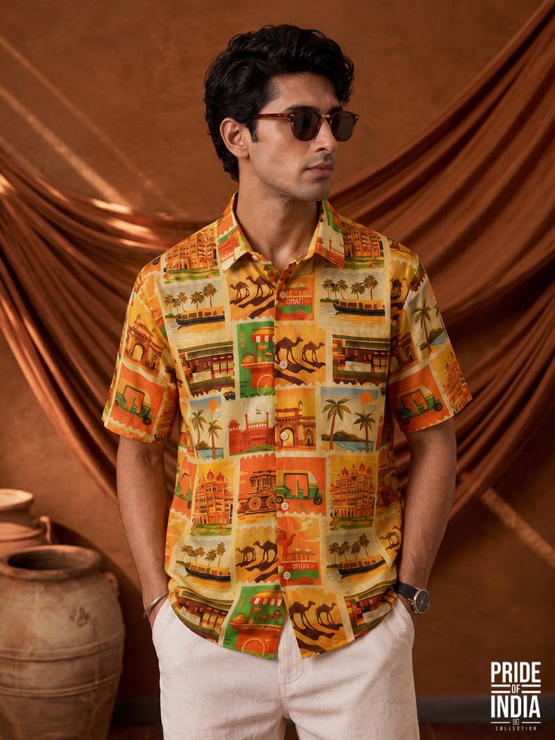 Travel Stamp - Shirt | MyDesignation
