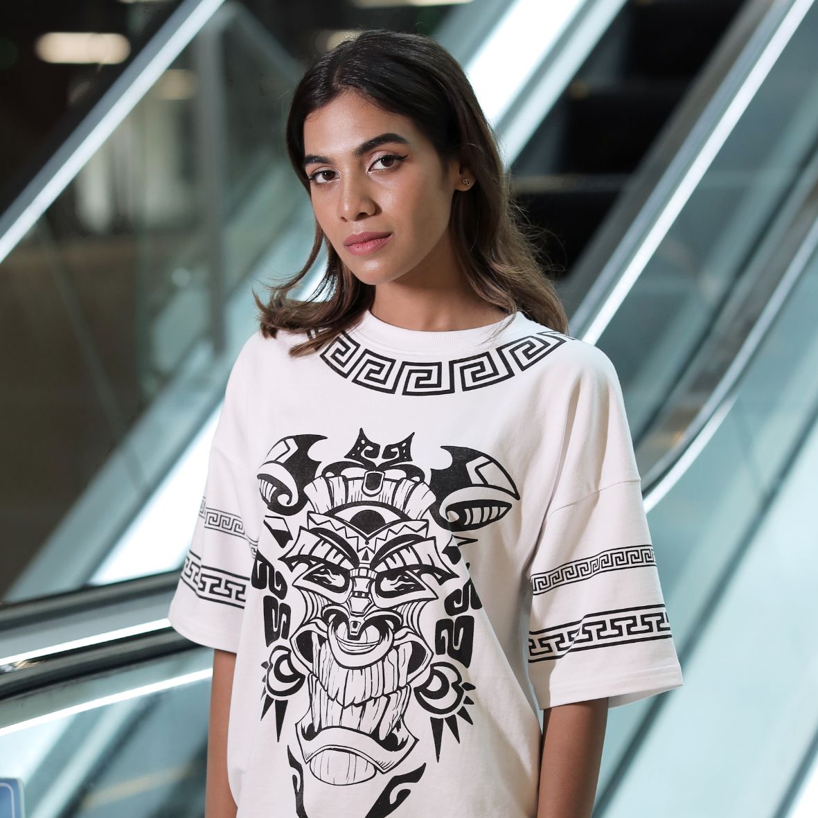 Tribal - Women Oversized T-shirt | Mydesignation