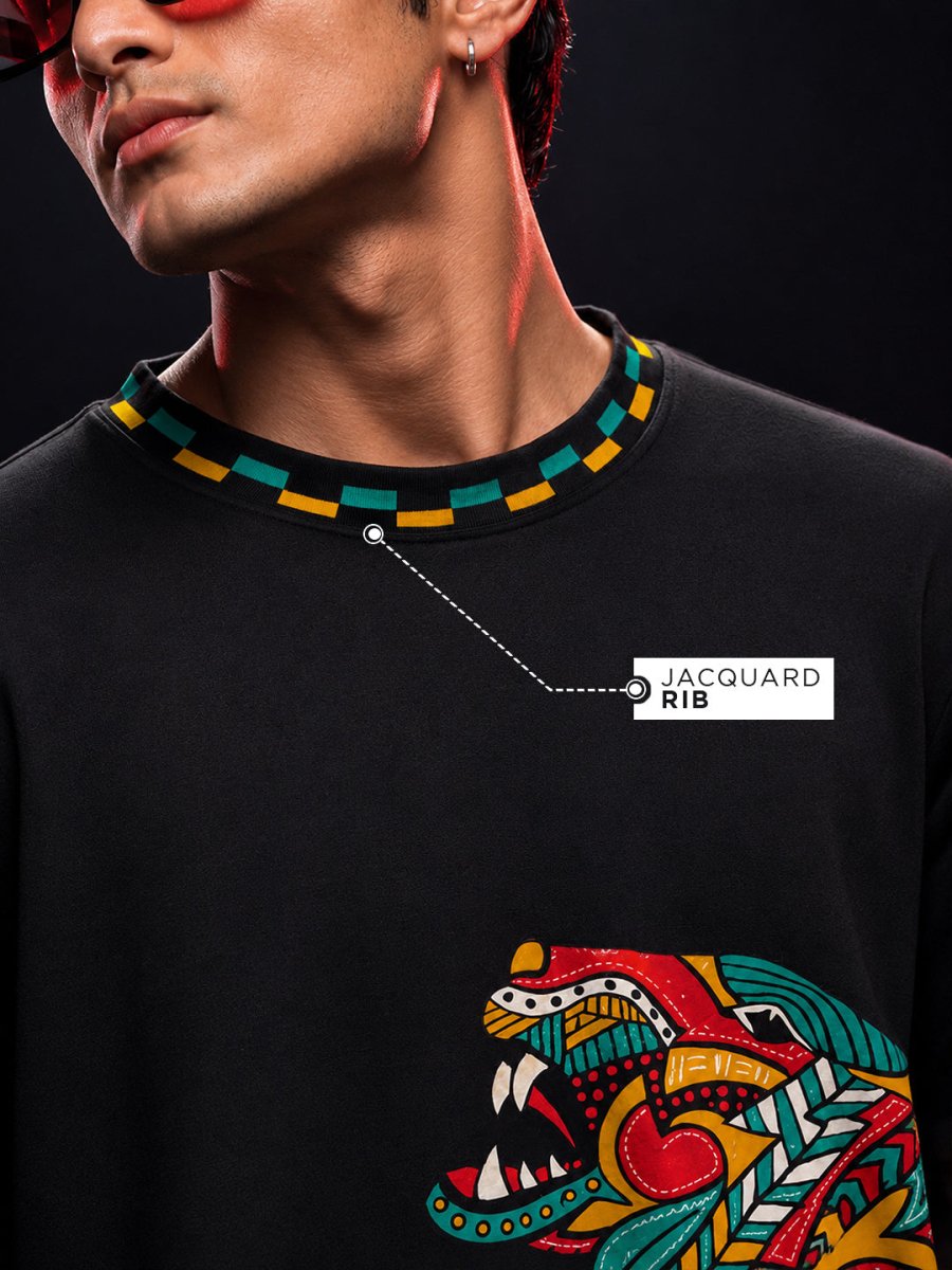 Tribal Leopard - Oversized T-shirt | MyDesignation