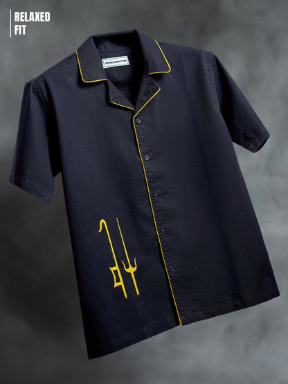 Trident Embroidered Shirt - Shirt | Mydesignation