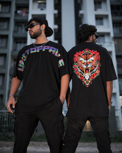 Unstoppable - Reflective Print - Men Oversized T-shirt | Mydesignation