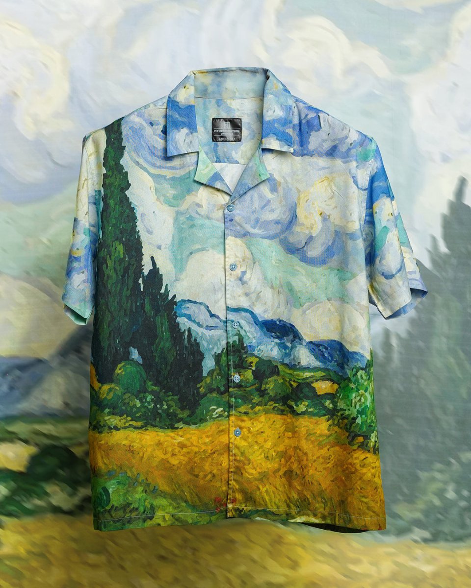 Van Gogh | Womens Oversized Shirt - Women Shirt | Mydesignation