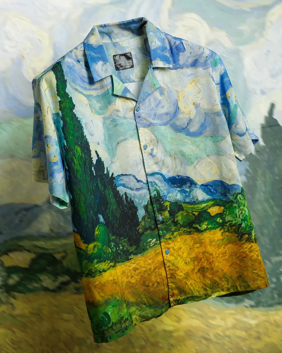 Van Gogh | Womens Oversized Shirt - Women Shirt | Mydesignation