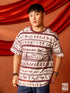 Warli - Oversized T-shirt | Mydesignation