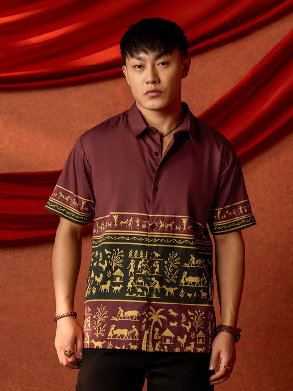 Warli Tales - Shirt | MyDesignation