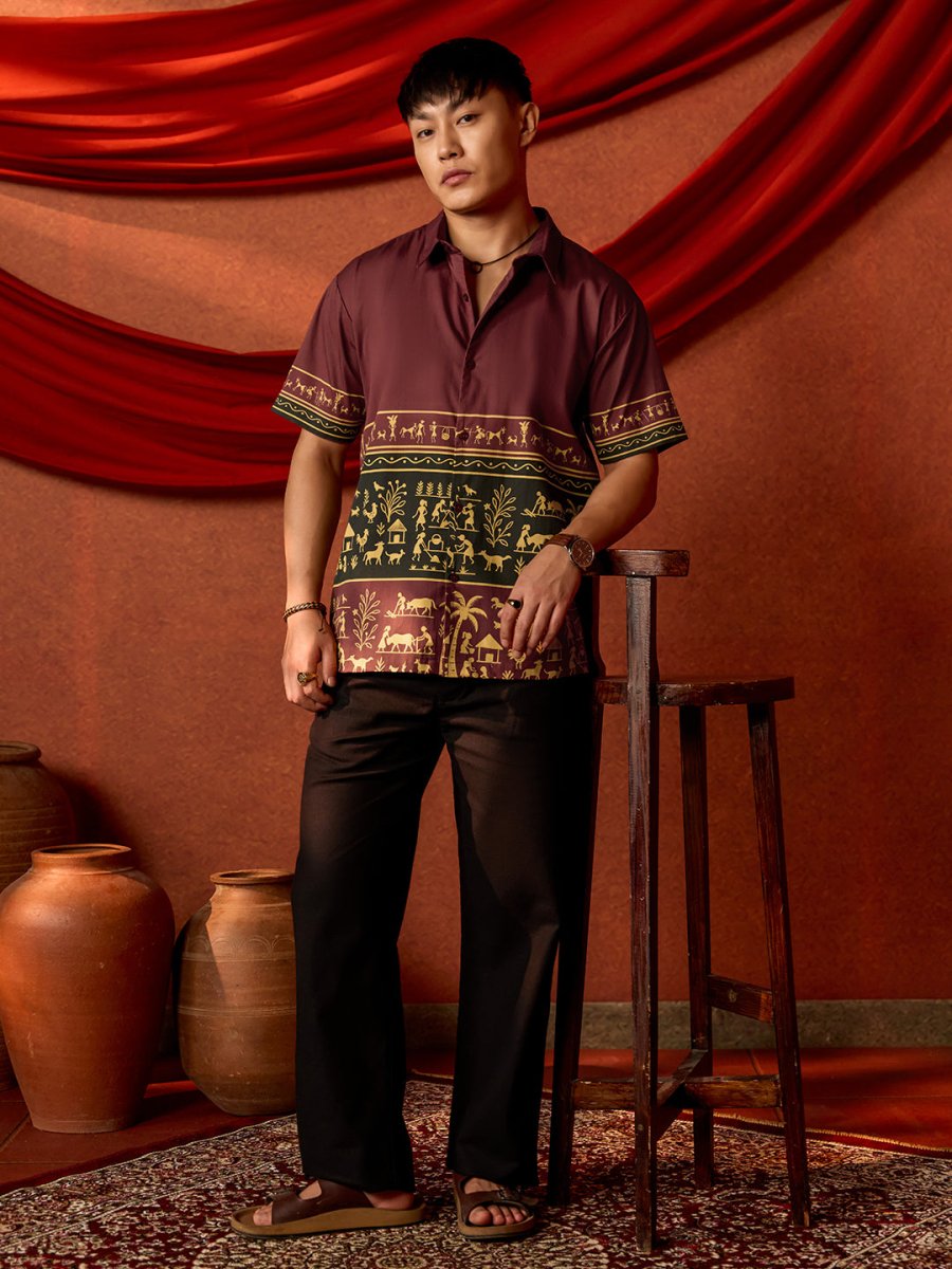 Warli Tales - Shirt | MyDesignation