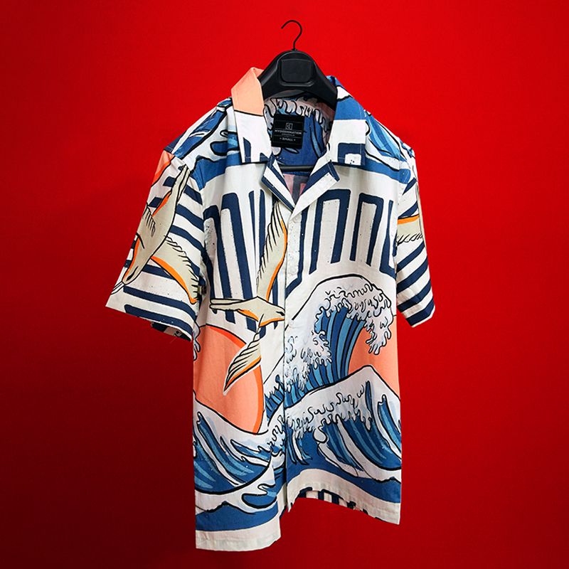 Wave Shirt for Womens - Mydesignation