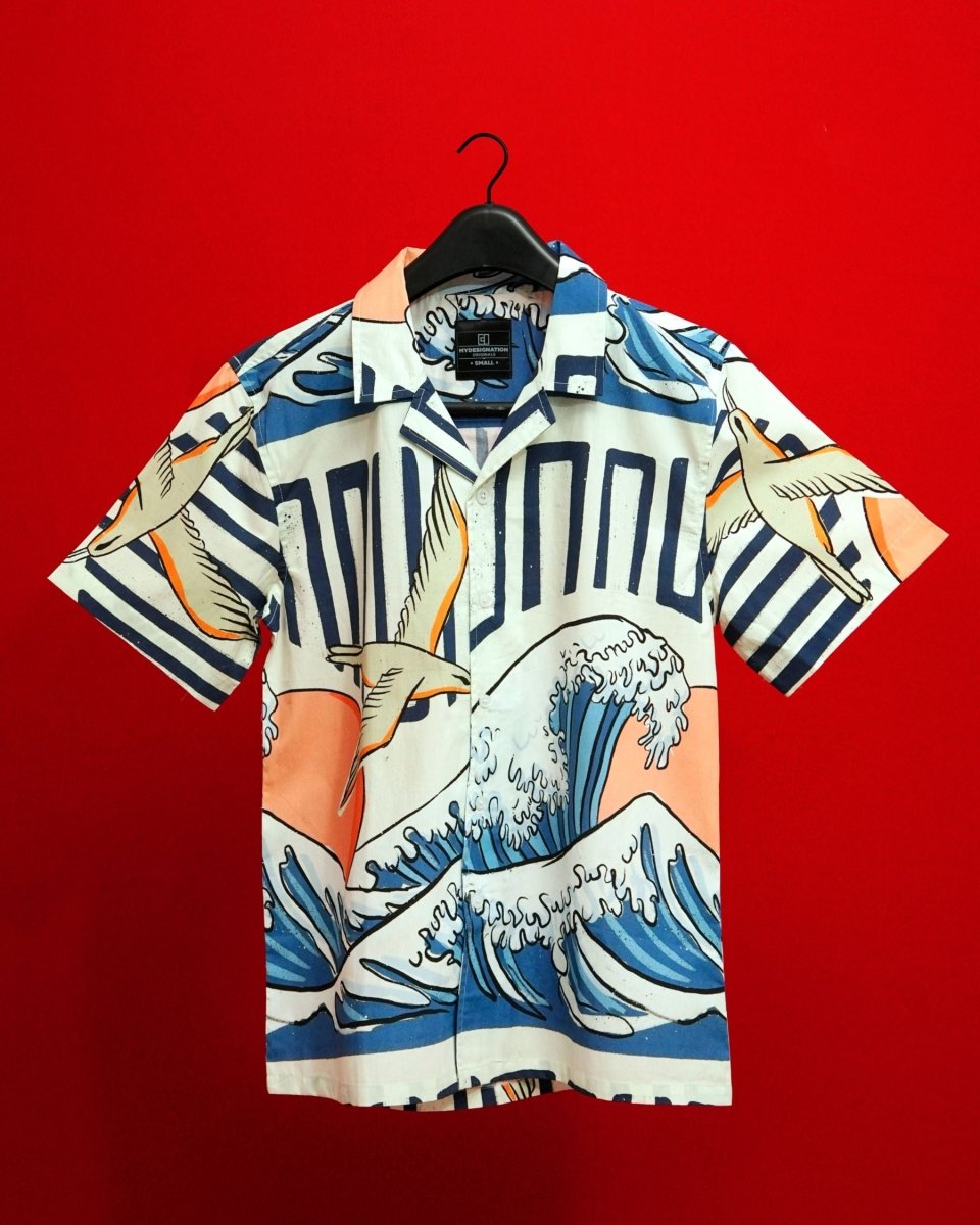 Wave - Men Shirt | Mydesignation