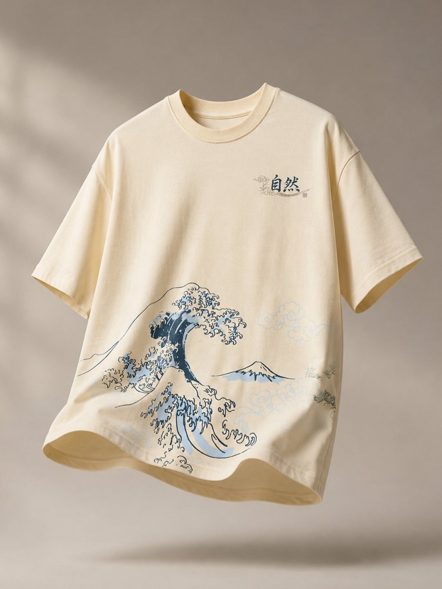 Wave Oversized TShirt - Oversized T-shirt | MyDesignation
