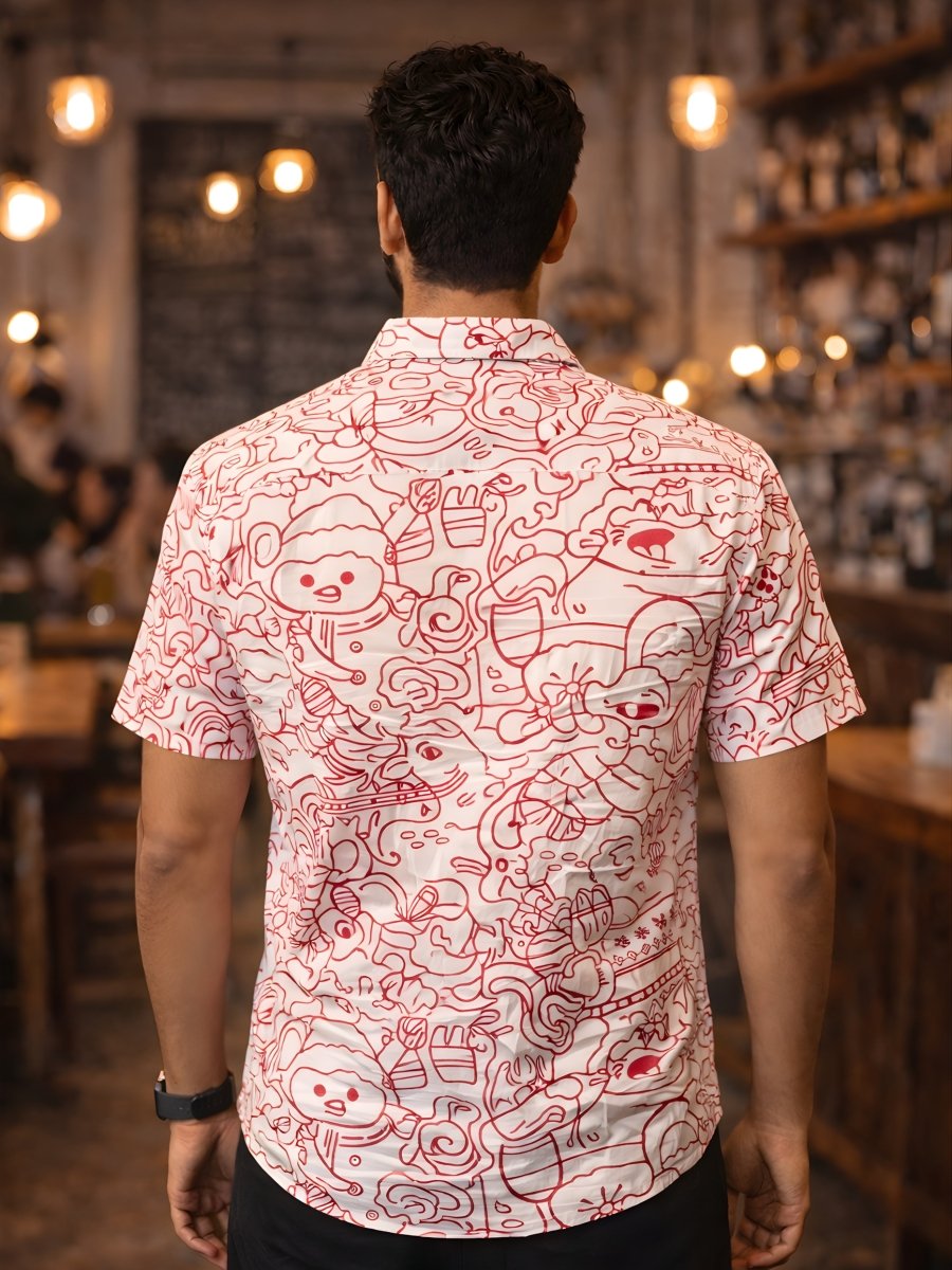 Winter Doodle - Men Shirt | Mydesignation