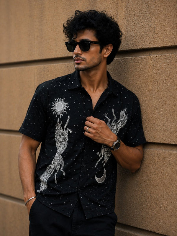 Wolf Embroidered - Shirt | MyDesignation