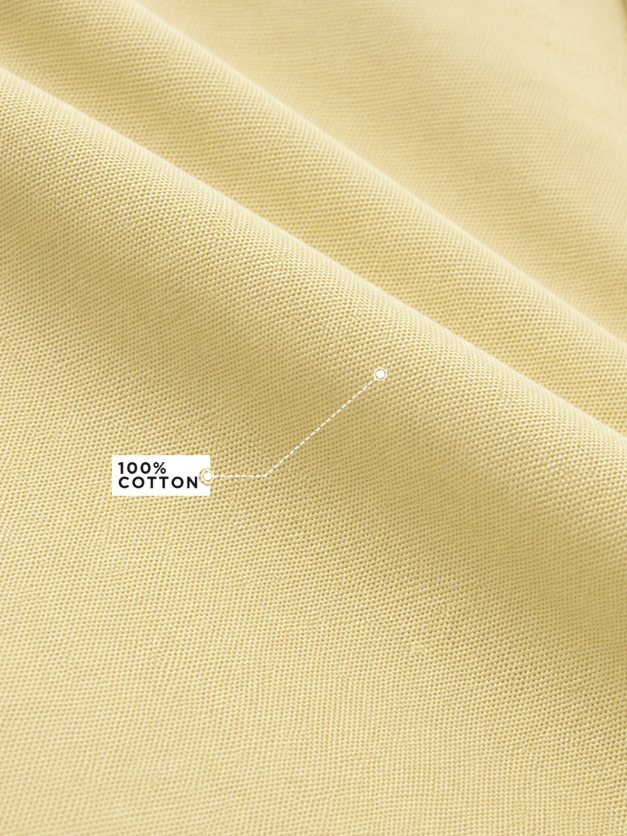 Yellow Cotton Shirt - Shirt | MyDesignation