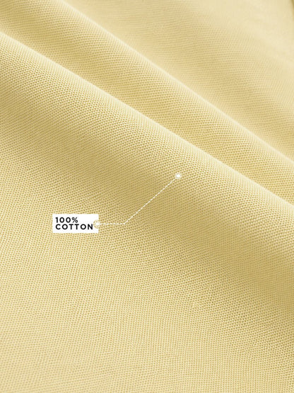 Yellow Cotton Shirt - Shirt | MyDesignation