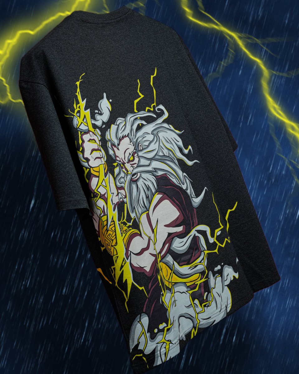 Zeus Oversized Tee - Women Oversized T-shirt | Mydesignation