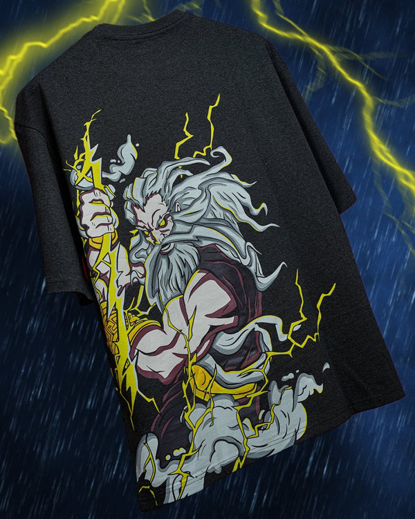 Zeus Oversized Tee - Women Oversized T-shirt | Mydesignation