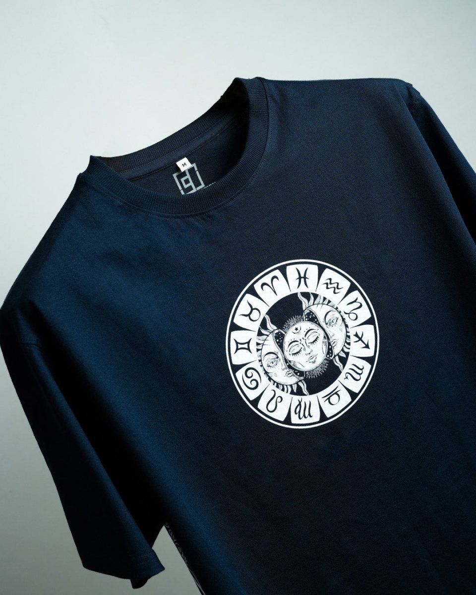 Zodiac Oversized T-shirt - Men Oversized T-shirt | Mydesignation